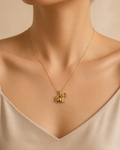 Stainless Steel Charm Necklace