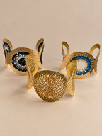 Mosaic Cuff Bracelet