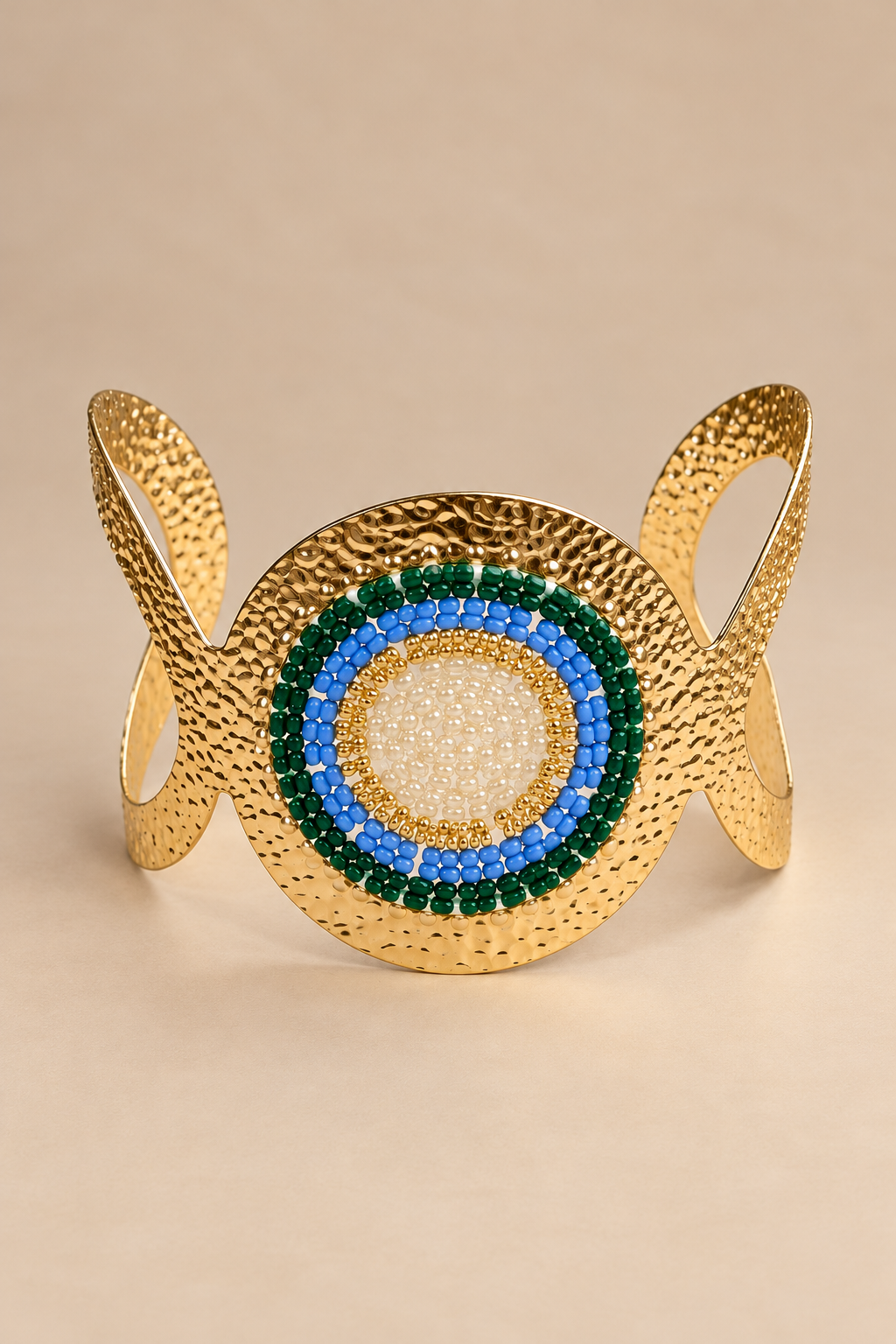 Mosaic Cuff Bracelet