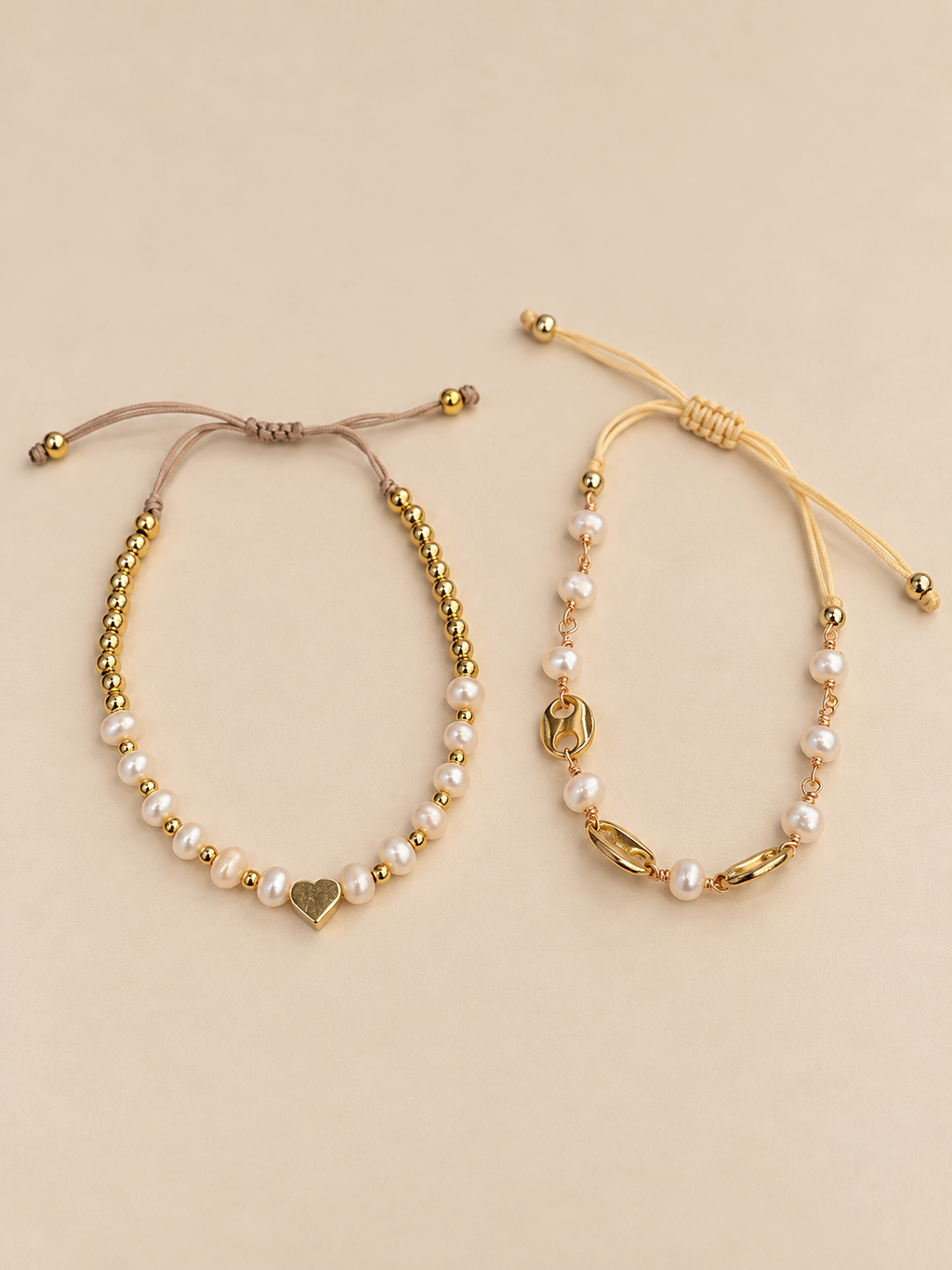 Pearl Bracelet Set