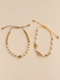 Pearl Bracelet Set