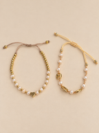 Pearl Bracelet Set
